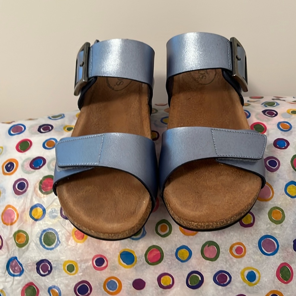 Taos Footwear Light Blue Sandals